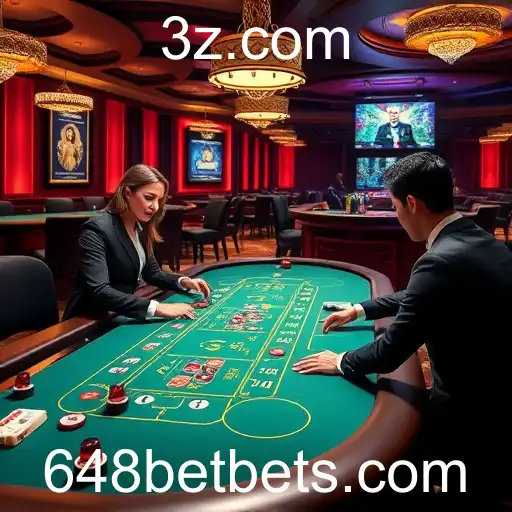 'Cassino Ao Vivo' no 648bet: Realismo e Interatividade em Jogo Online